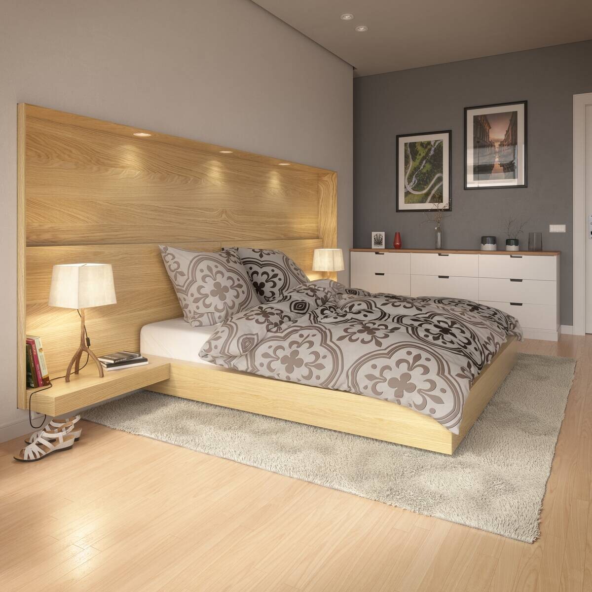 Baumwoll Bettwäsche Renforce braun Baumwolle B/L: ca. 135x200 cm