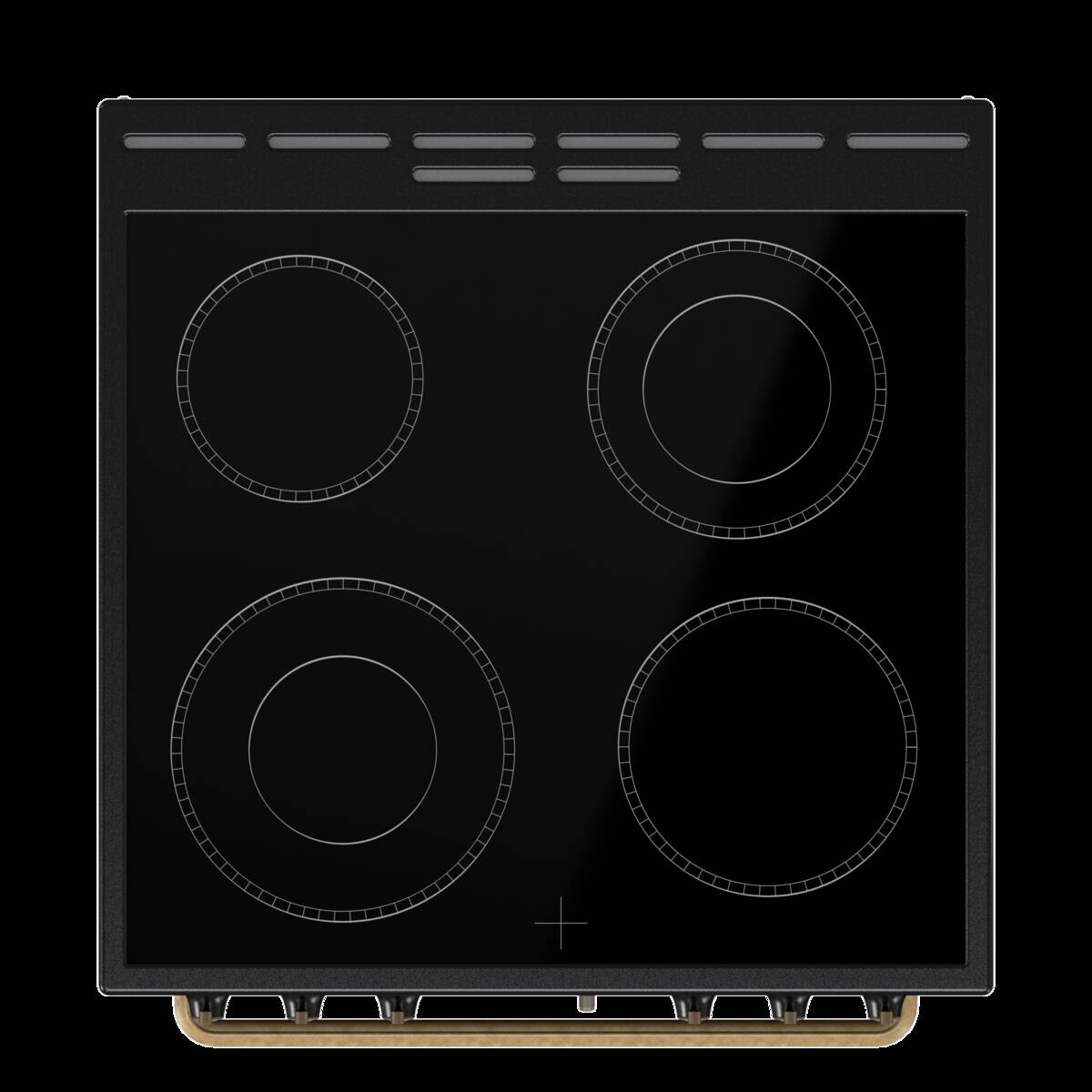 Gorenje Stand-Elektroherd GECS6B70CLB schwarz B/H/T: ca. 60x85x60 cm