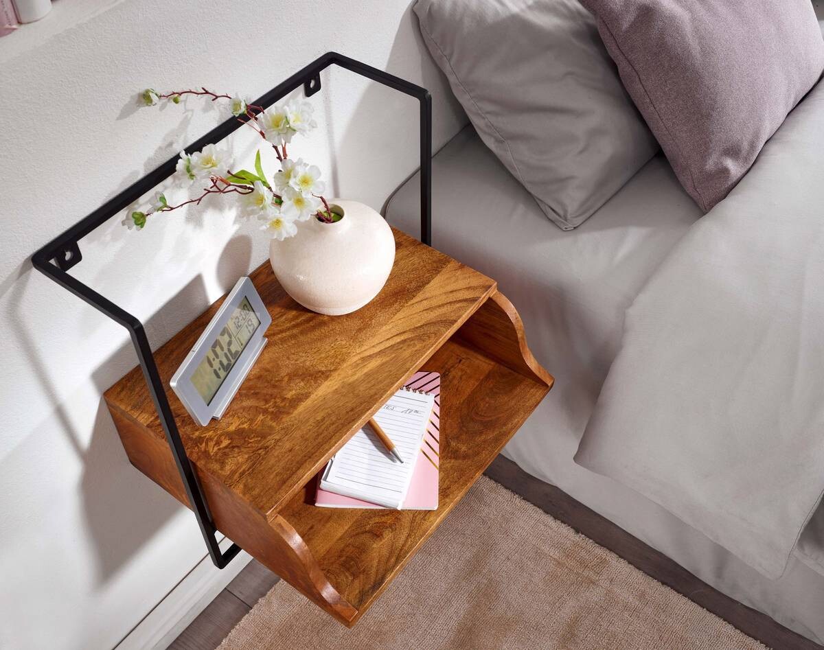 Nachtkonsole braun B/H/T: ca. 35x45x44 cm