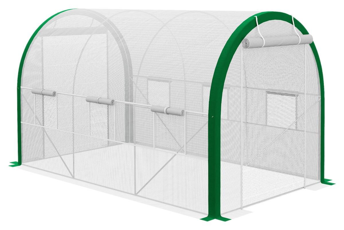 Outsunny Gewächshaus B/H/L: ca. 210x210x358 cm