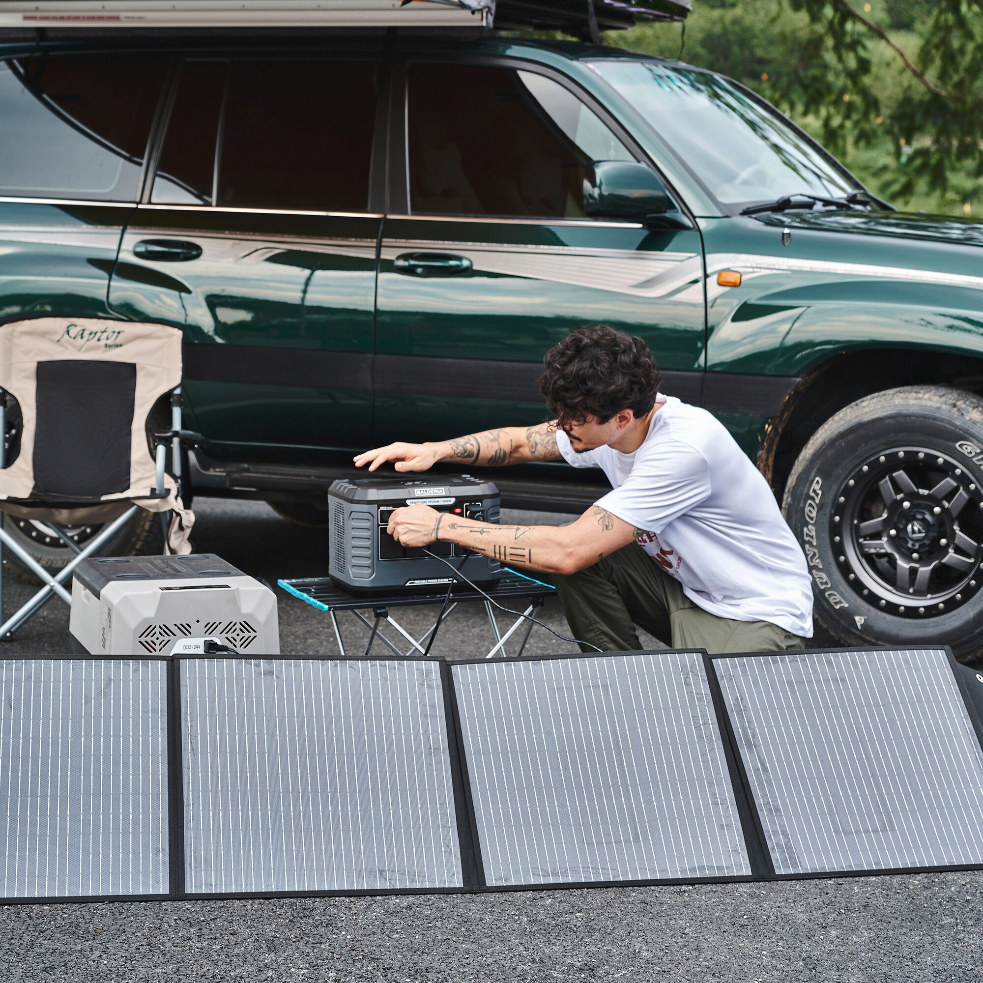 Balderia Powerstation SP60 schwarz B/H/T: ca. 122x36,8x2,5 cm