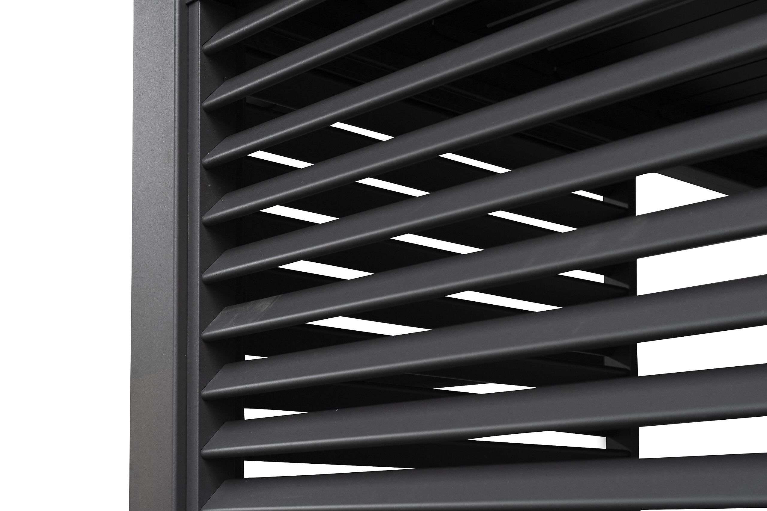 Mirador Seitenteil für Pergola anthrazit Aluminium B/H: ca. 93x240 cm