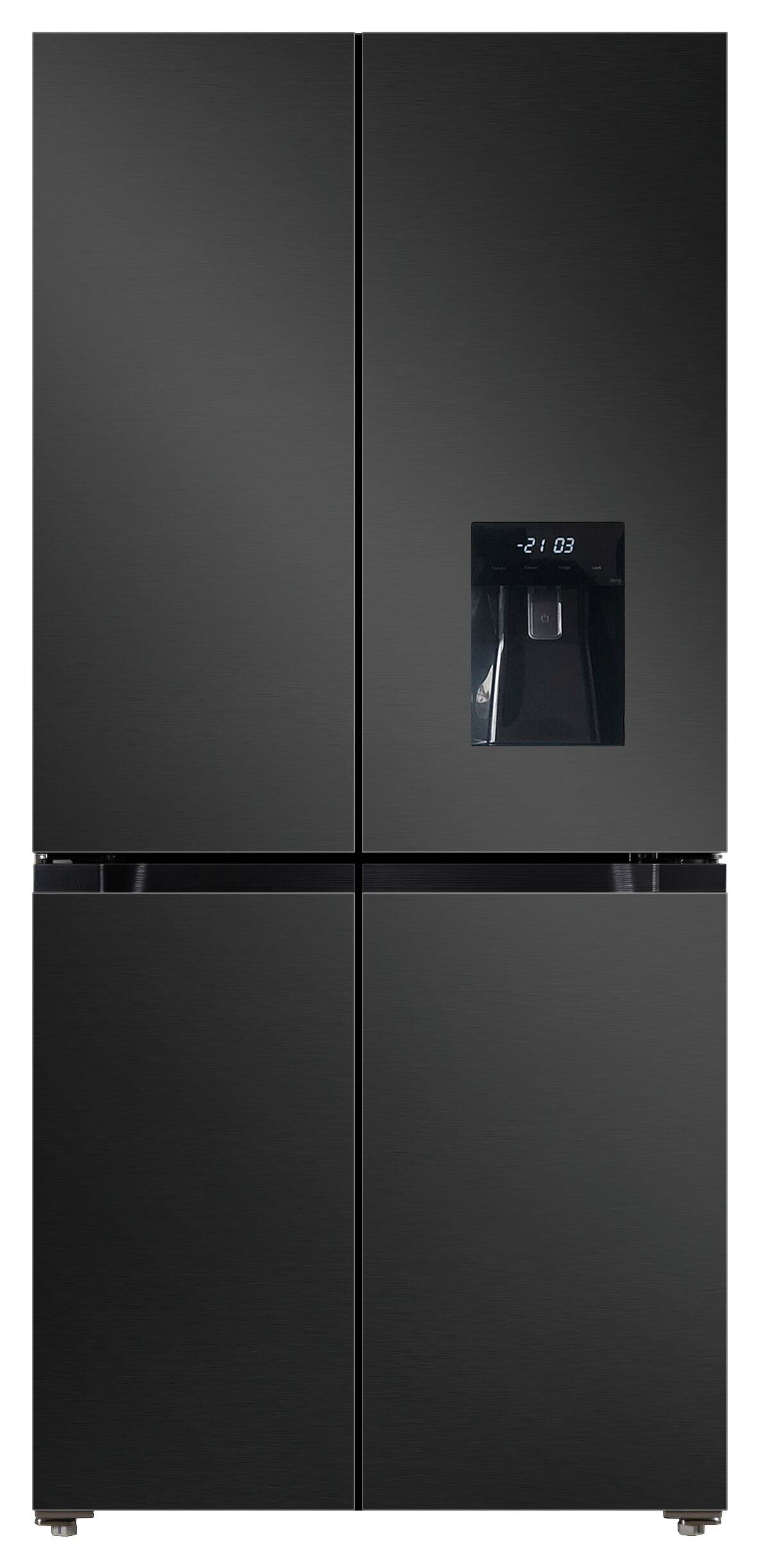 POCOline Multi-Door MD183-432EWDDNF dark Inox B/H/T: ca. 84x183x64 cm