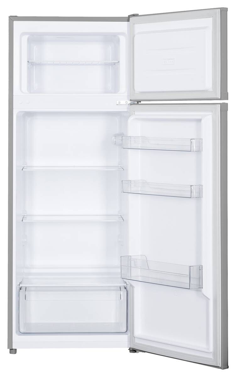 PKM Kühl-/Gefrierkombination GK212 SI silber B/H/T: ca. 54,5x143x55,5 cm