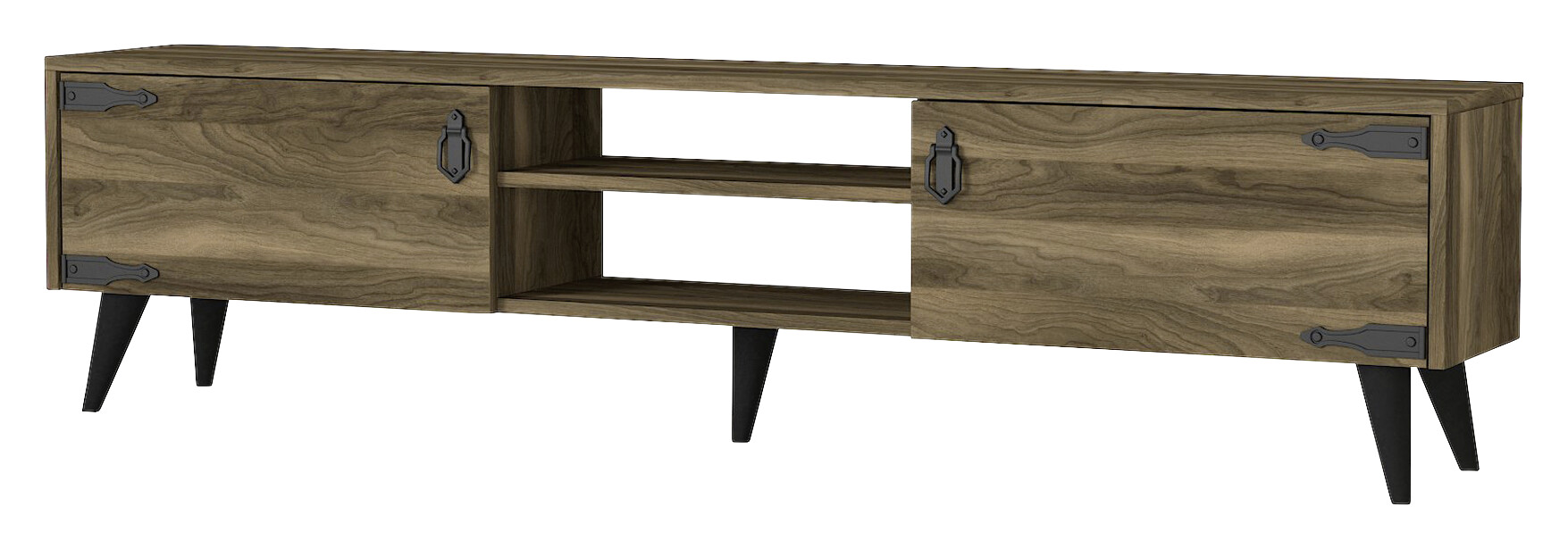 TV-Lowboard Anthes walnuss Nachbildung B/H/T: ca. 180x41x30 cm