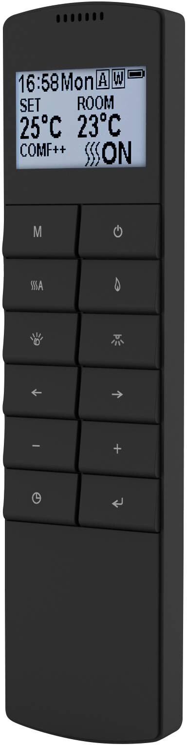 Balderia Wandkamin Helia weiß MDF B/H/T: ca. 127x60x25 cm