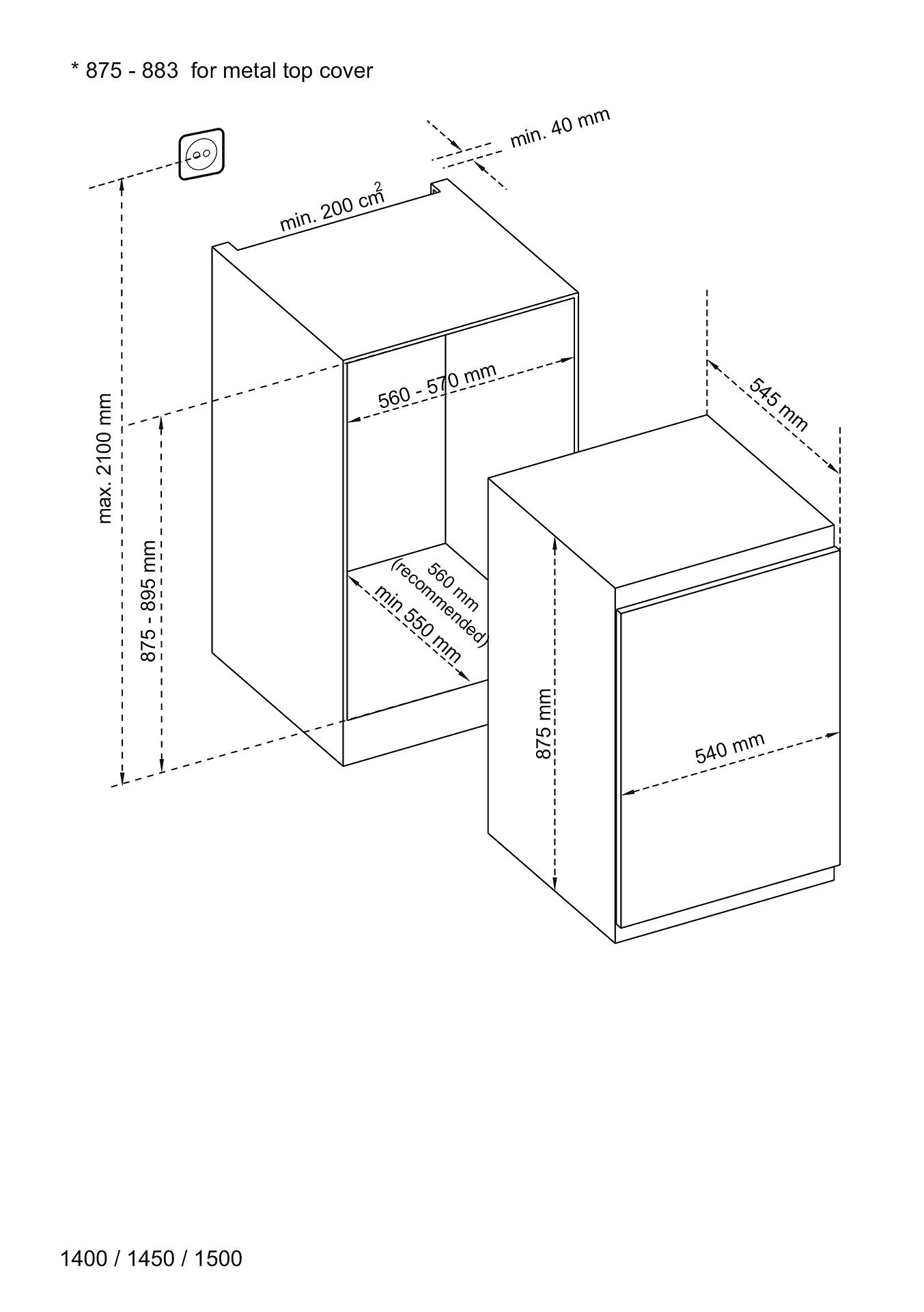 Respekta Küchenblock Amanda schwarz Hochglanz B/H/T: ca. 310x200x60 cm