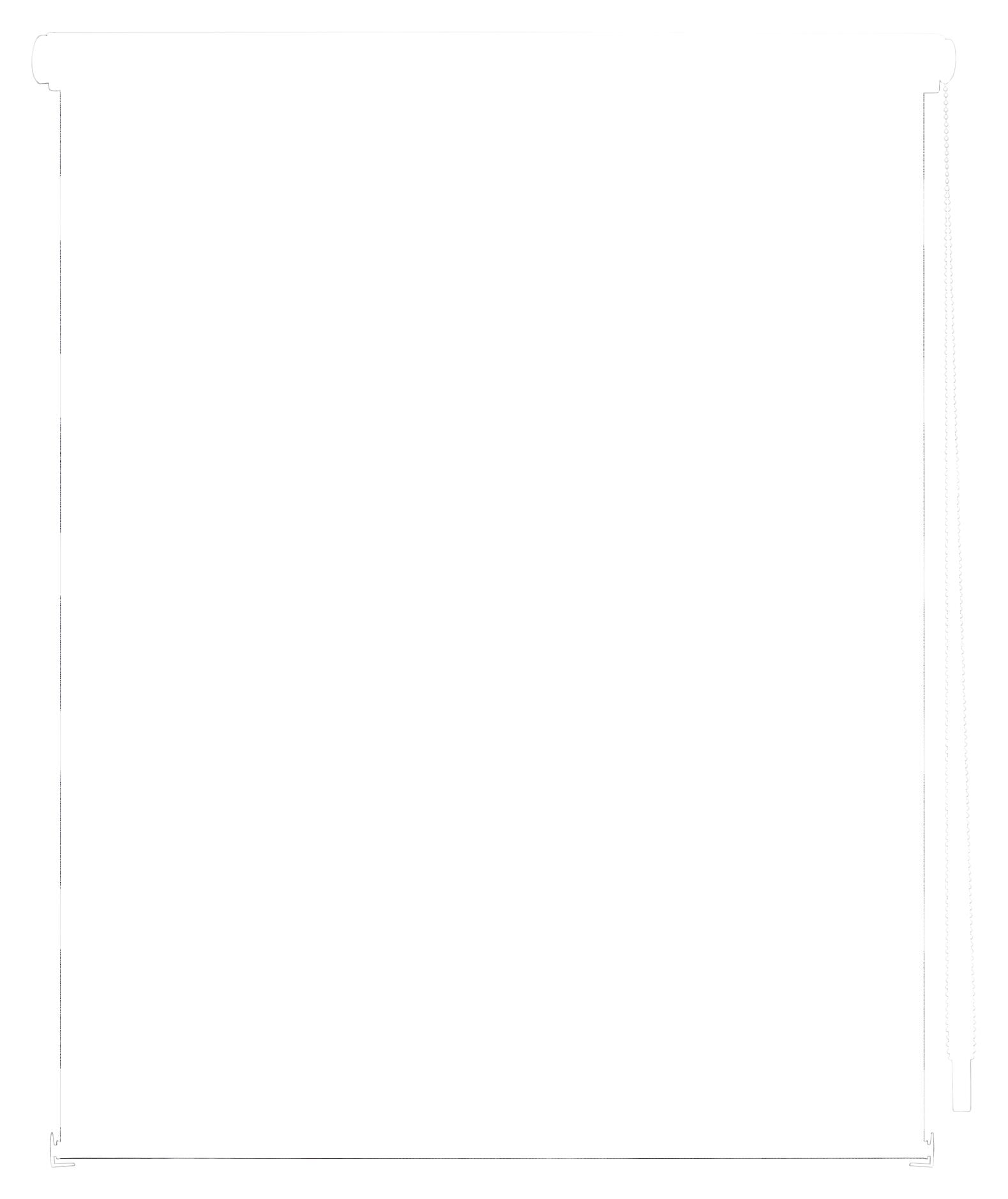 LICHTBLICK Doppelrollo Duo meliert dunkelgrau B/L: ca. 45x150 cm