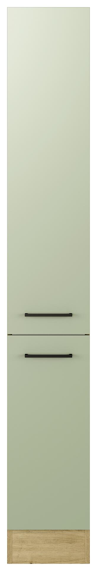 Apothekerschrank Cara grün B/H/T: ca. 30x200x57 cm