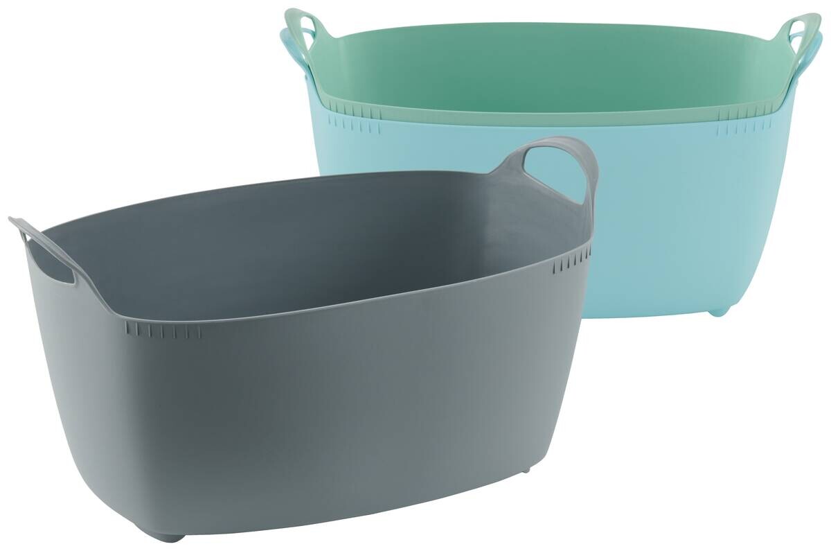 Aufbewahrungskorb grau