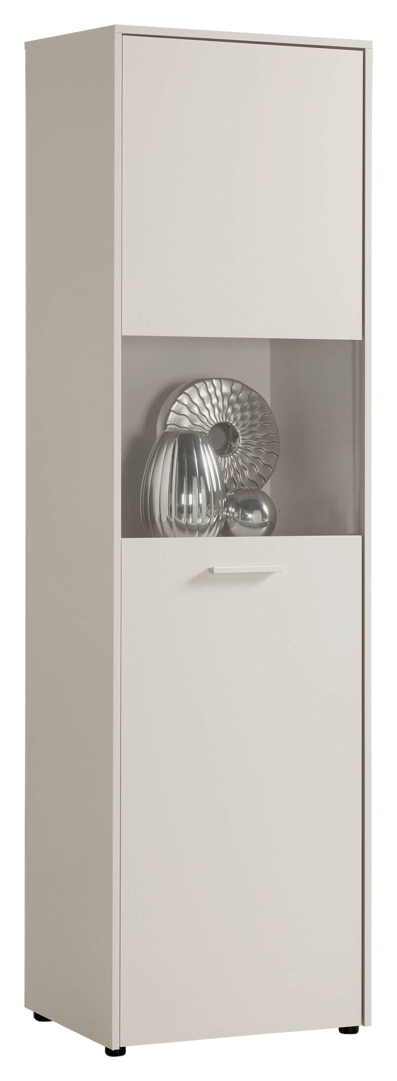 Vitrine Panama Kaschmir Spanplatte B/H/T: ca. 55x191x40 cm