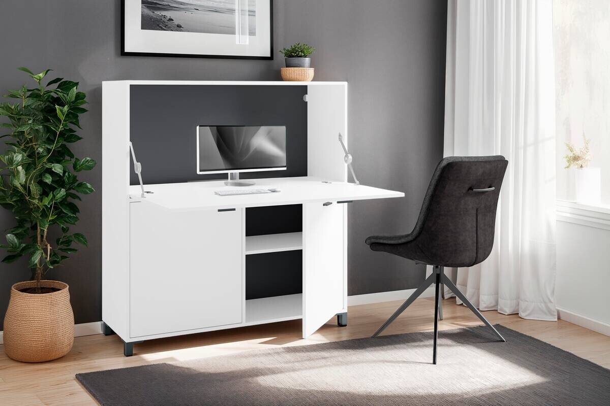 Sekretär MONTANA weiß B/H/T: ca. 120x127x40 cm Sekretär MONTANA weiß B/H/T: ca. 120x127x40 cm