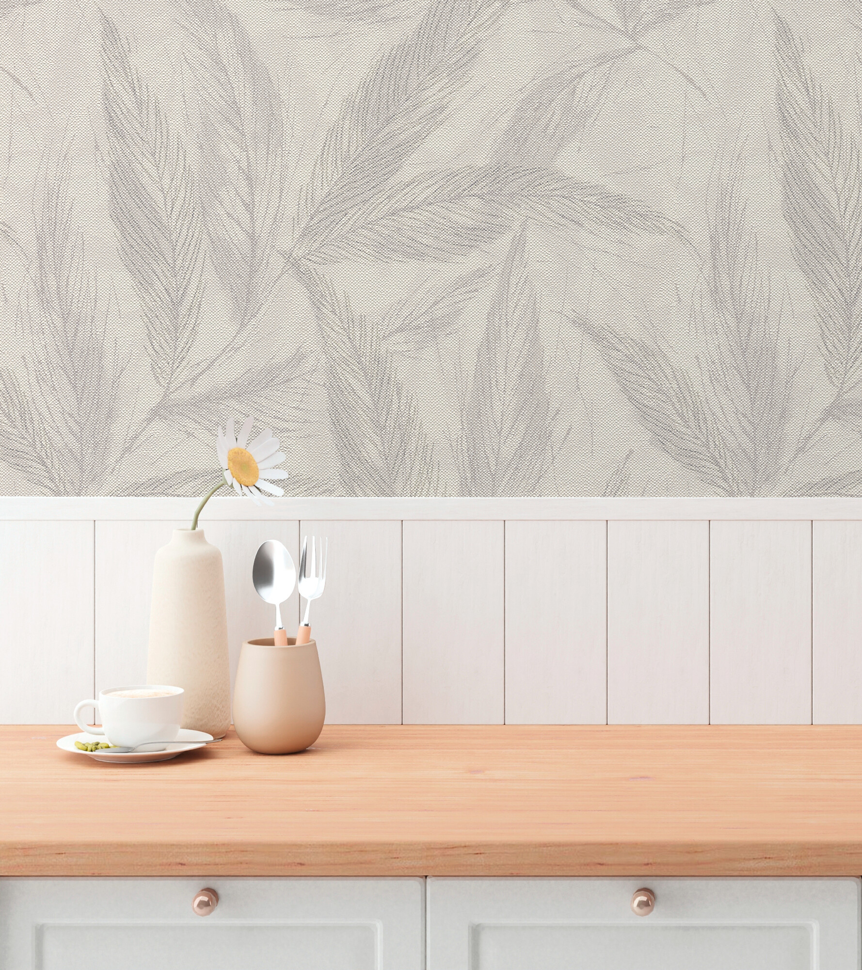 A.S.Creation Vliestapete grau beige weiß B/H/D: ca. 53x1005x9,3 cm