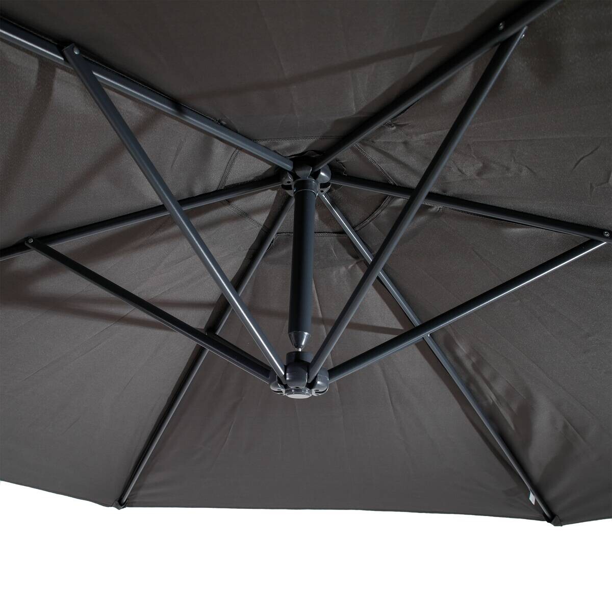 Greemotion Ampelschirm anthrazit Stahl B/H/L/D: ca. 182x16,5x25x300 cm