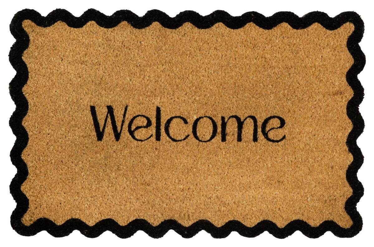 MD Entree Fußmatte Wave natur B/L: ca. 45x70 cm MD Entree Fußmatte Wave natur B/L: ca. 45x70 cm