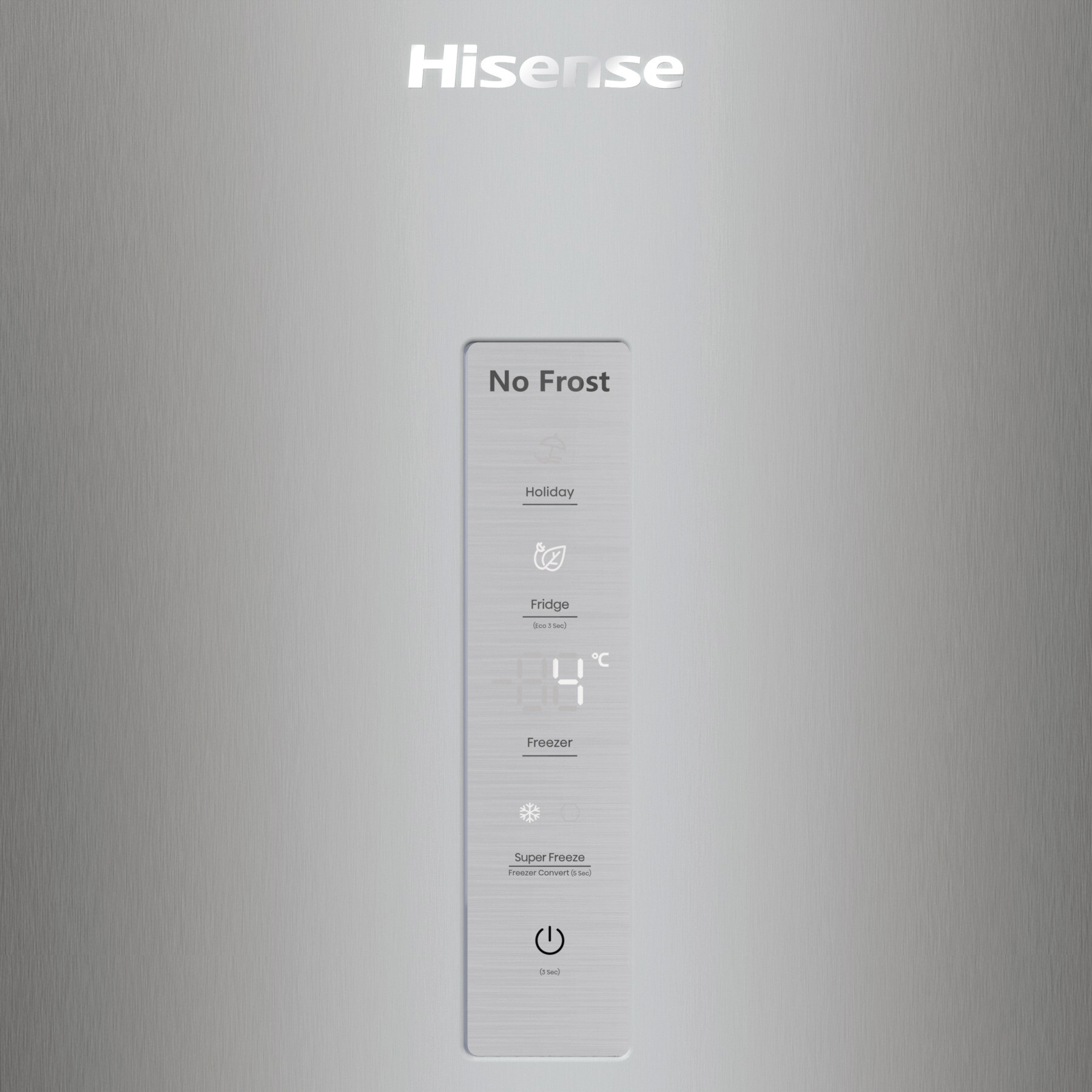 Hisense Kühl-/Gefrierkombination RM469N4ACD Silbergrau