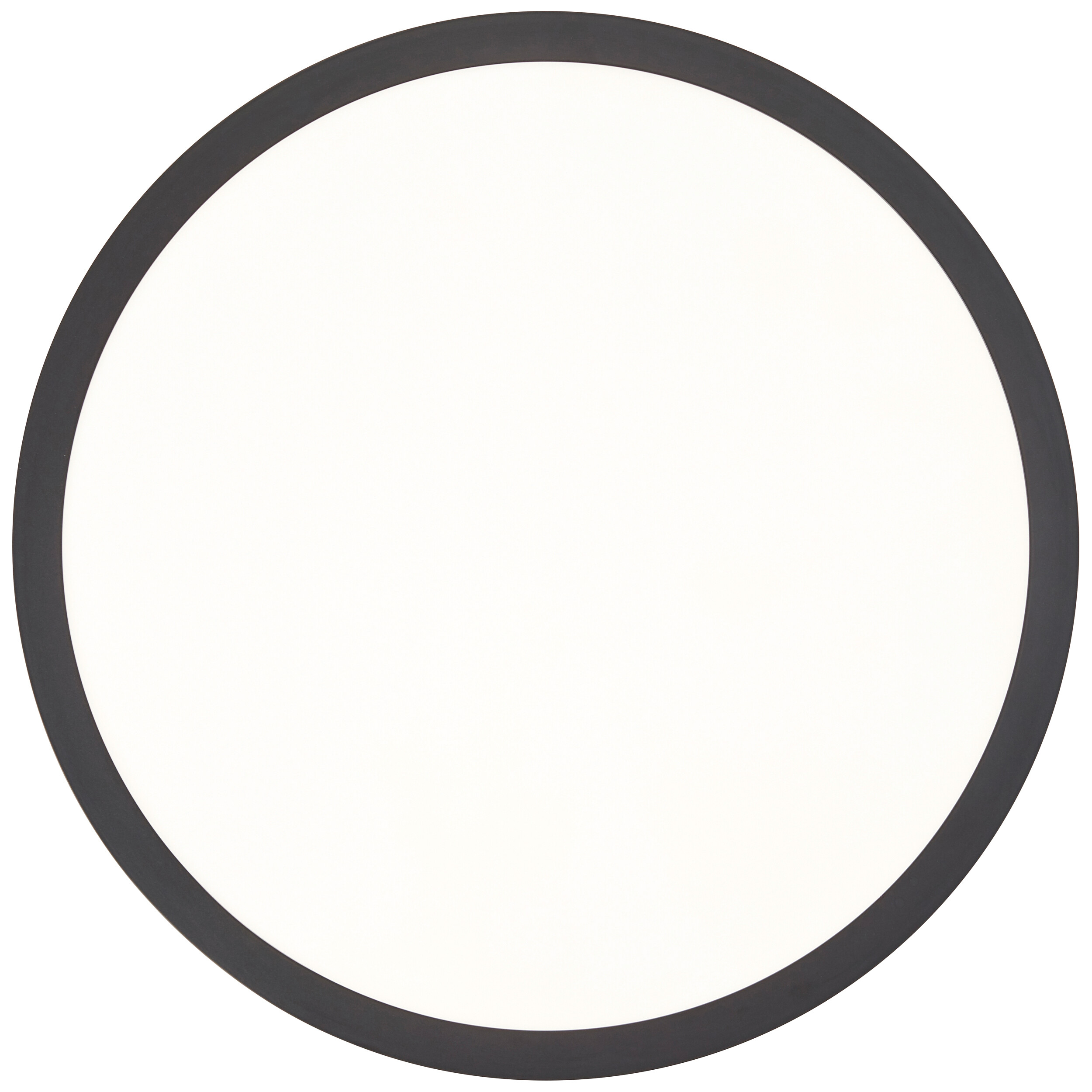 Brilliant LED-Deckenleuchte Briston schwarz Kunststoff Metall B/H/L: ca. 43,5x7,5x44 cm