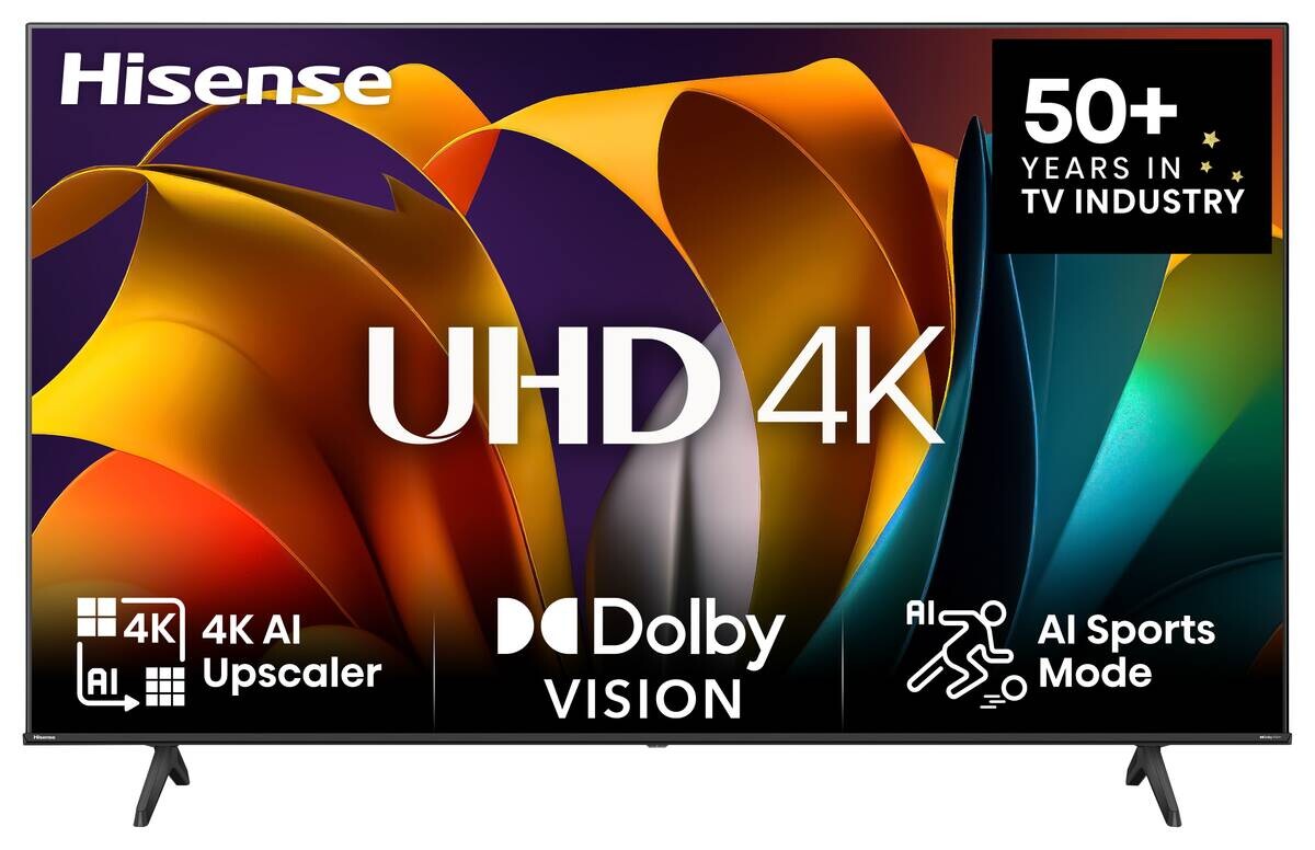 Hisense LED-Fernseher 50A6N B/H: ca. 112x70 cm