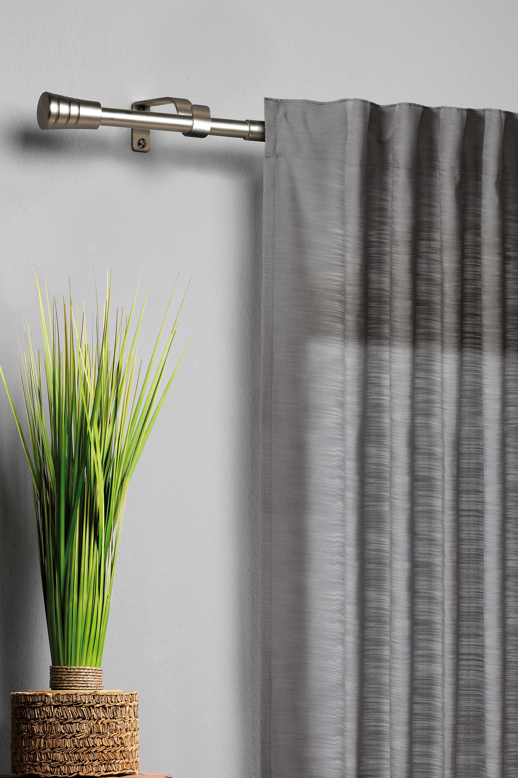 ondeco Stilgarnituren habito_rillmino Edelstahloptik Metall ausziehbar von ca. 120 bis 210 cm 1.0 Läufe