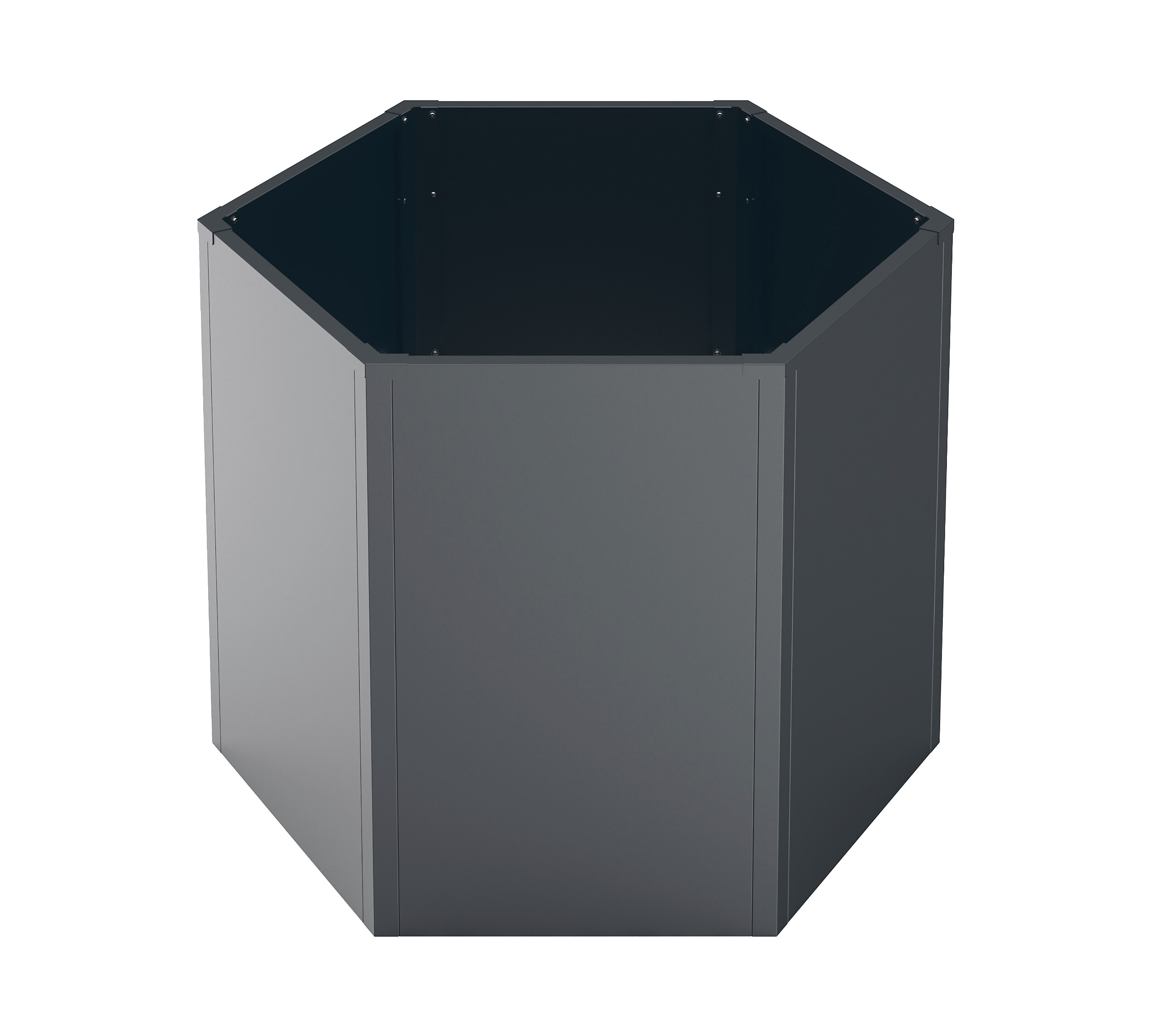 Westmann Hochbeet Varia anthrazit Metall B/H/L: ca. 100x77x100 cm