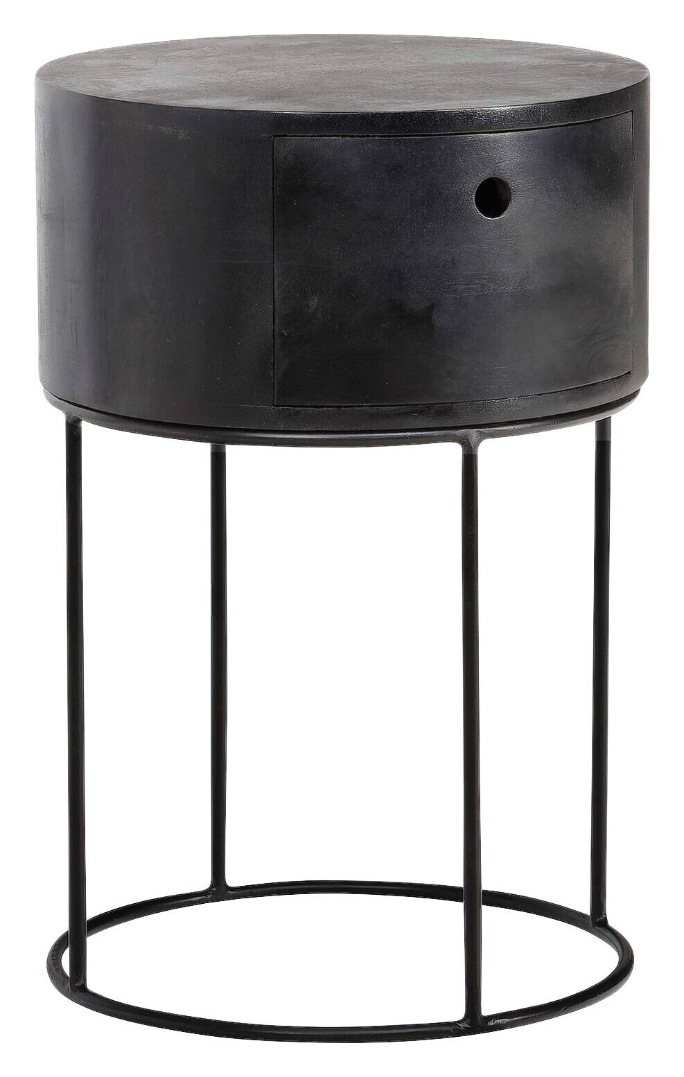 Nachtkonsole schwarz B/H/T: ca. 40x60x40 cm