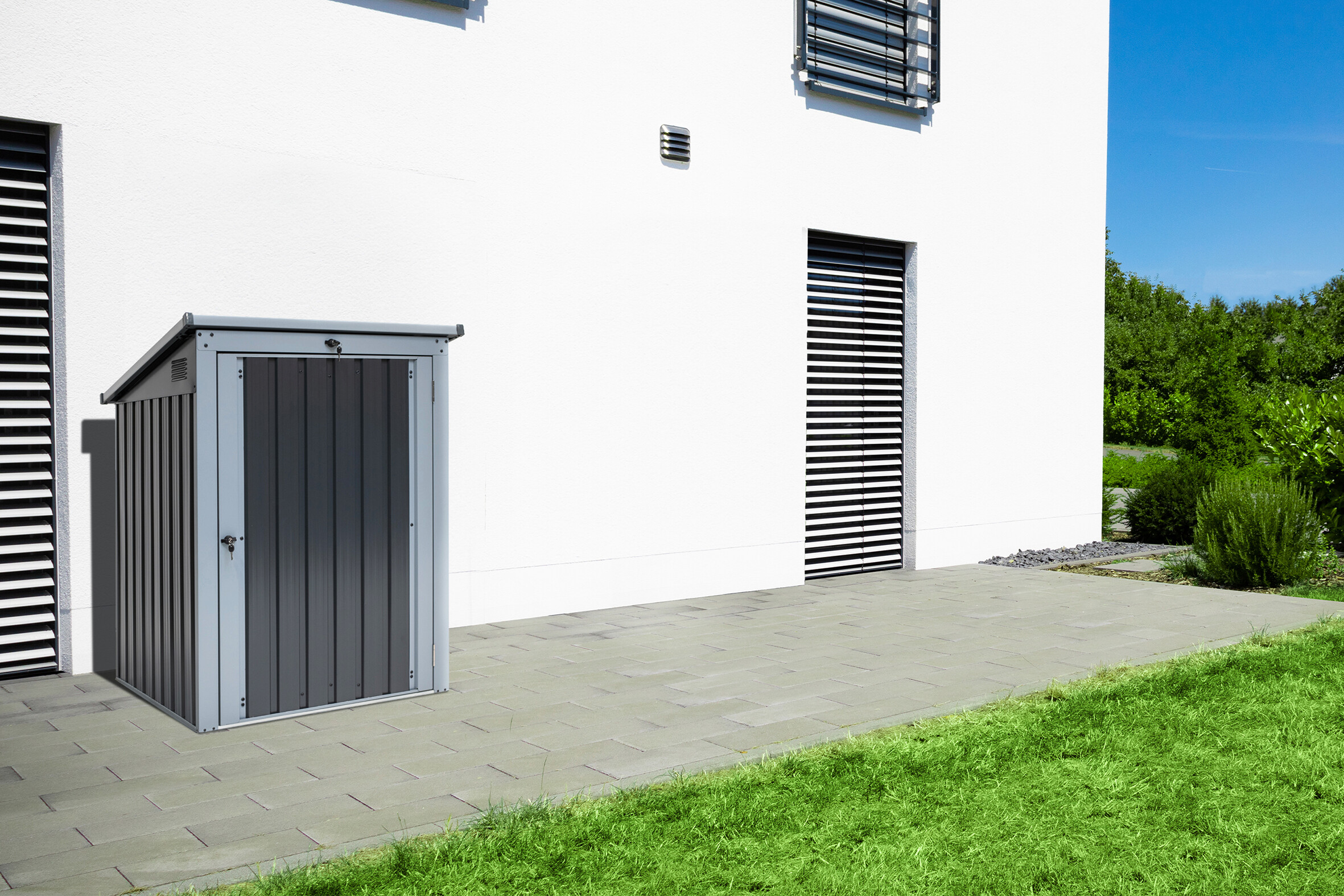 Westmann Mülltonnenbox3x3