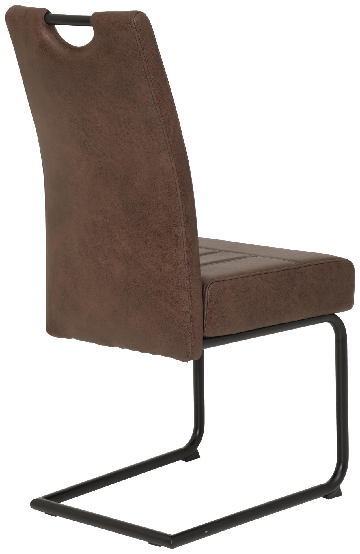 Schwingstuhl Betty braun Vintage B/H/T: ca. 43x99x60 cm