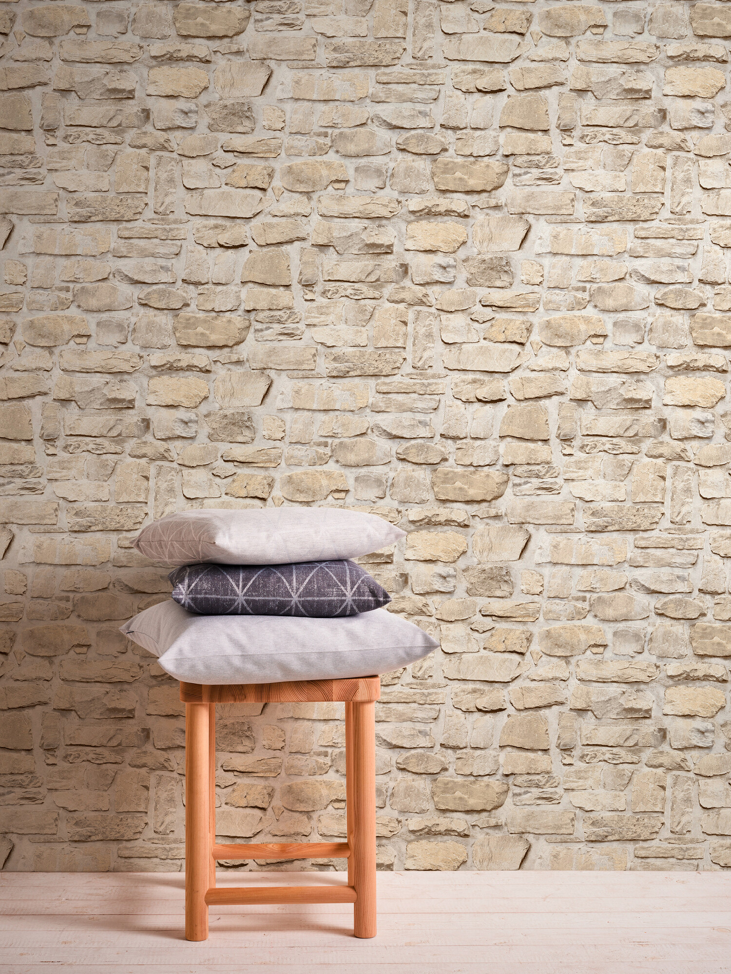 A.S.Creation Vliestapete gelb B/H/D: ca. 53x1005x7,8 cm