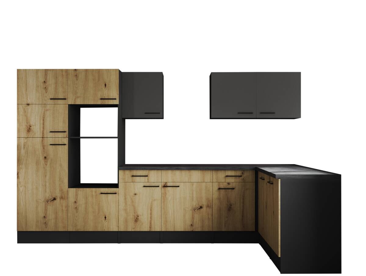 Winkelküche Oliver B/H/T: ca. 340x205x172 cm