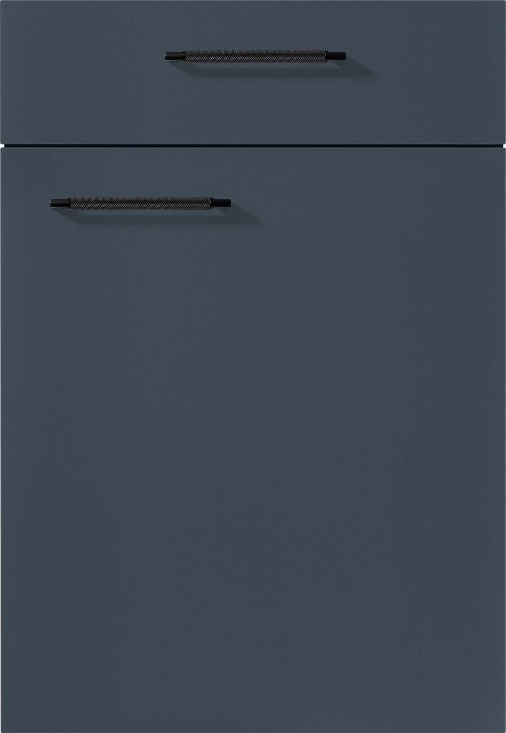 nobilia Inselküche Easytouch Mineralgrün Lacklaminat B/T/L: ca. 272x60x262 cm