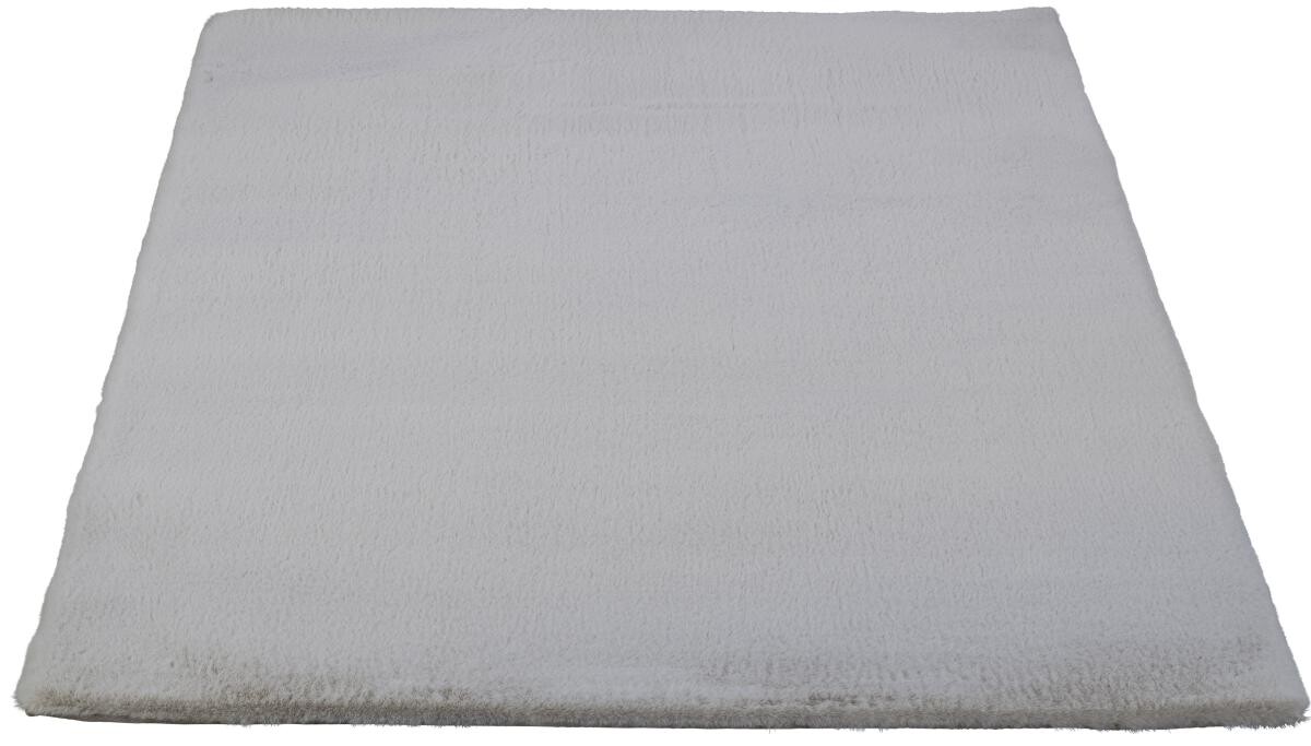 Fellimitat Moyo silber B/L: ca. 120x160 cm