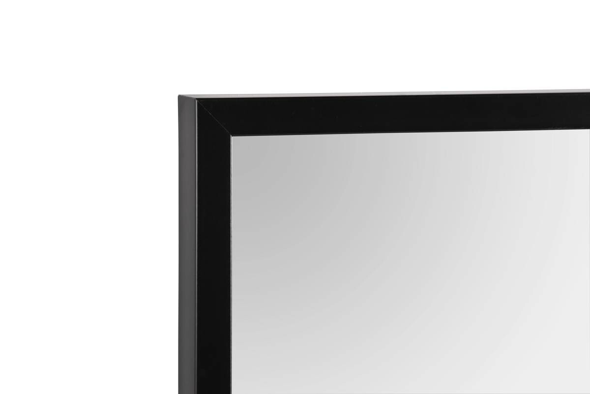 Rahmenspiegel Alea schwarz B/H: ca. 32x124 cm