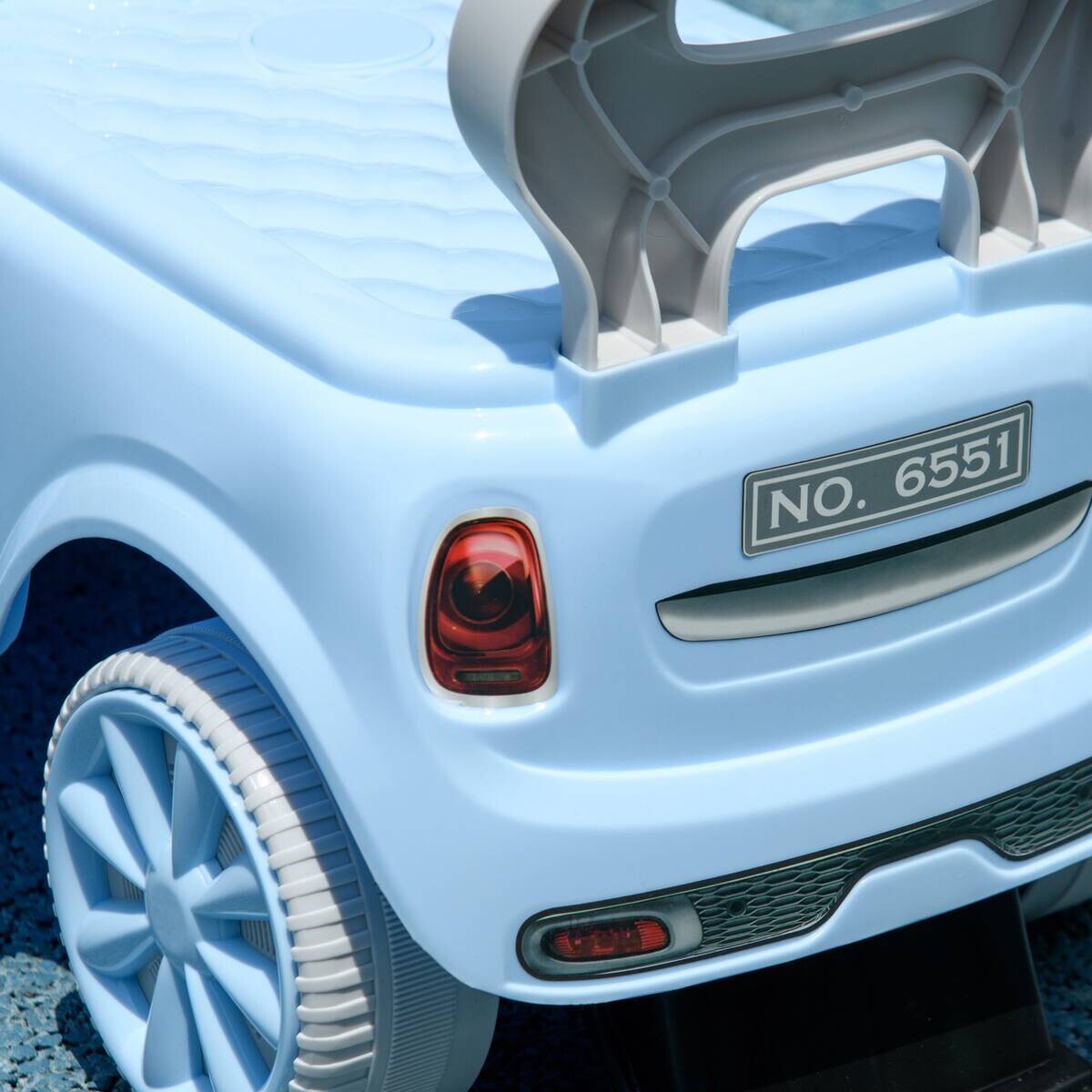 AIYAPLAY Rutschauto hellblau B/H/L: ca. 25x35x53 cm