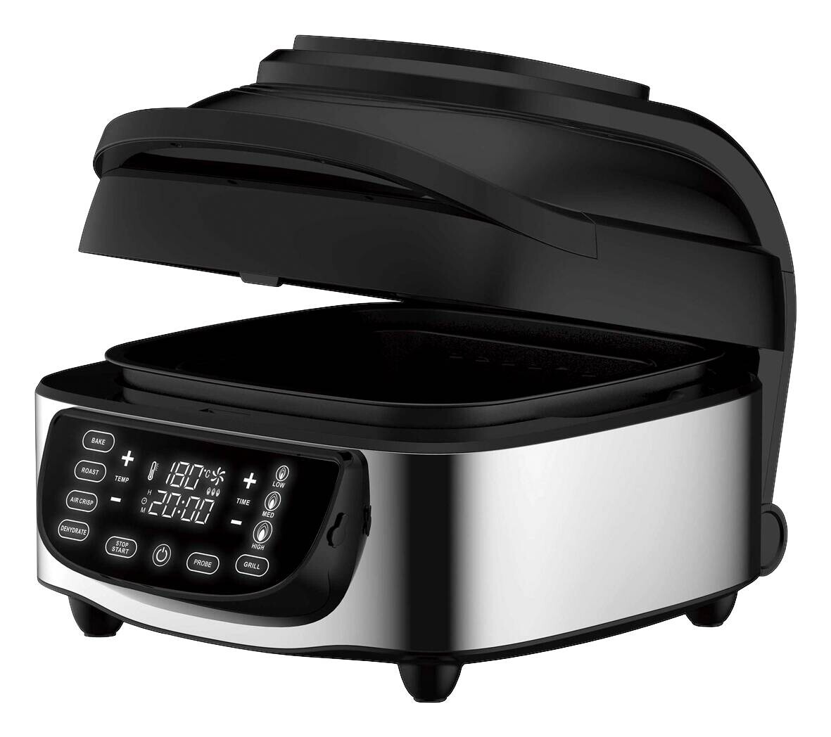 MASTERPRO Heißluftfritteuse BGMP-9111 schwarz B/H/T: ca. 38x34,5x47,5 cm