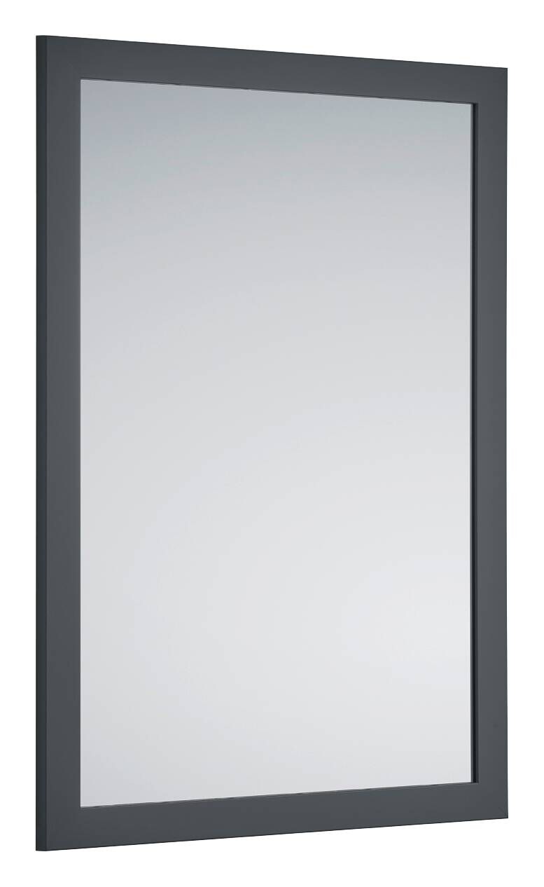 Mirrors&More Rahmenspiegel KIM anthrazit B/H/T: ca. 48x68x2 cm