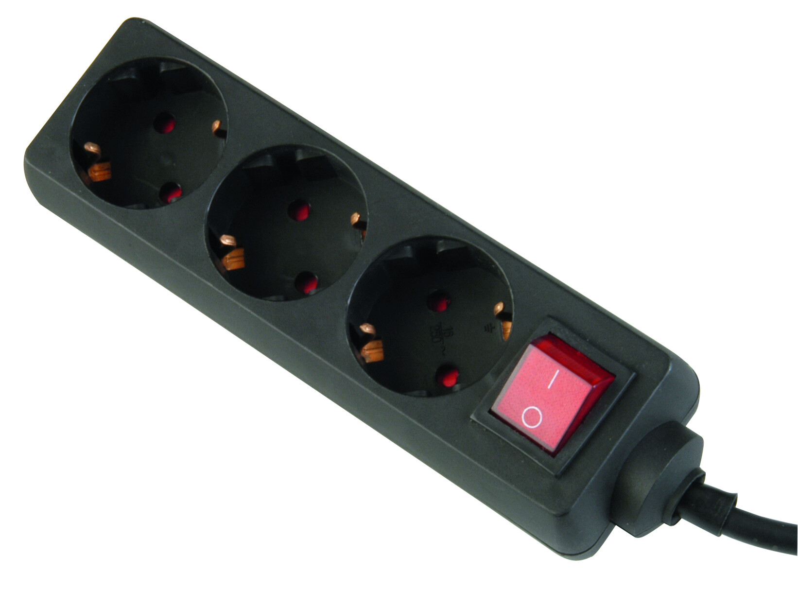 UniTec Tischsteckdose schwarz L: ca. 140 cm