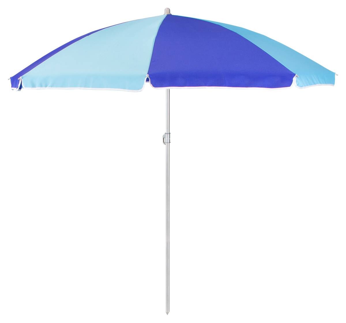 AXI Sonnenschirm blau Kunststoff H/D: ca. 175x125 cm