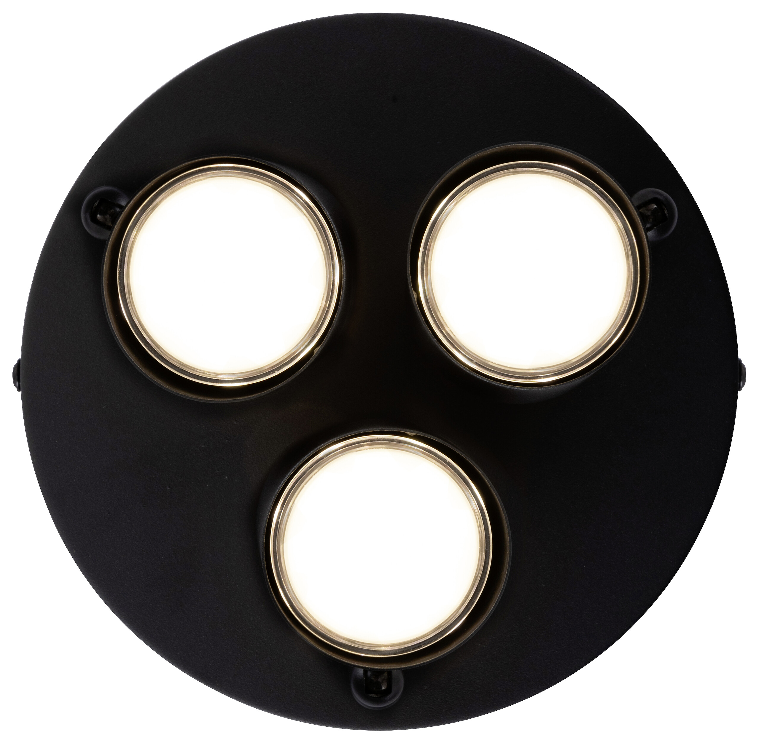 POCOline Spotbalken Thanina schwarz Metall H/D: ca. 12x27,5 cm GU10 3 Brennstellen