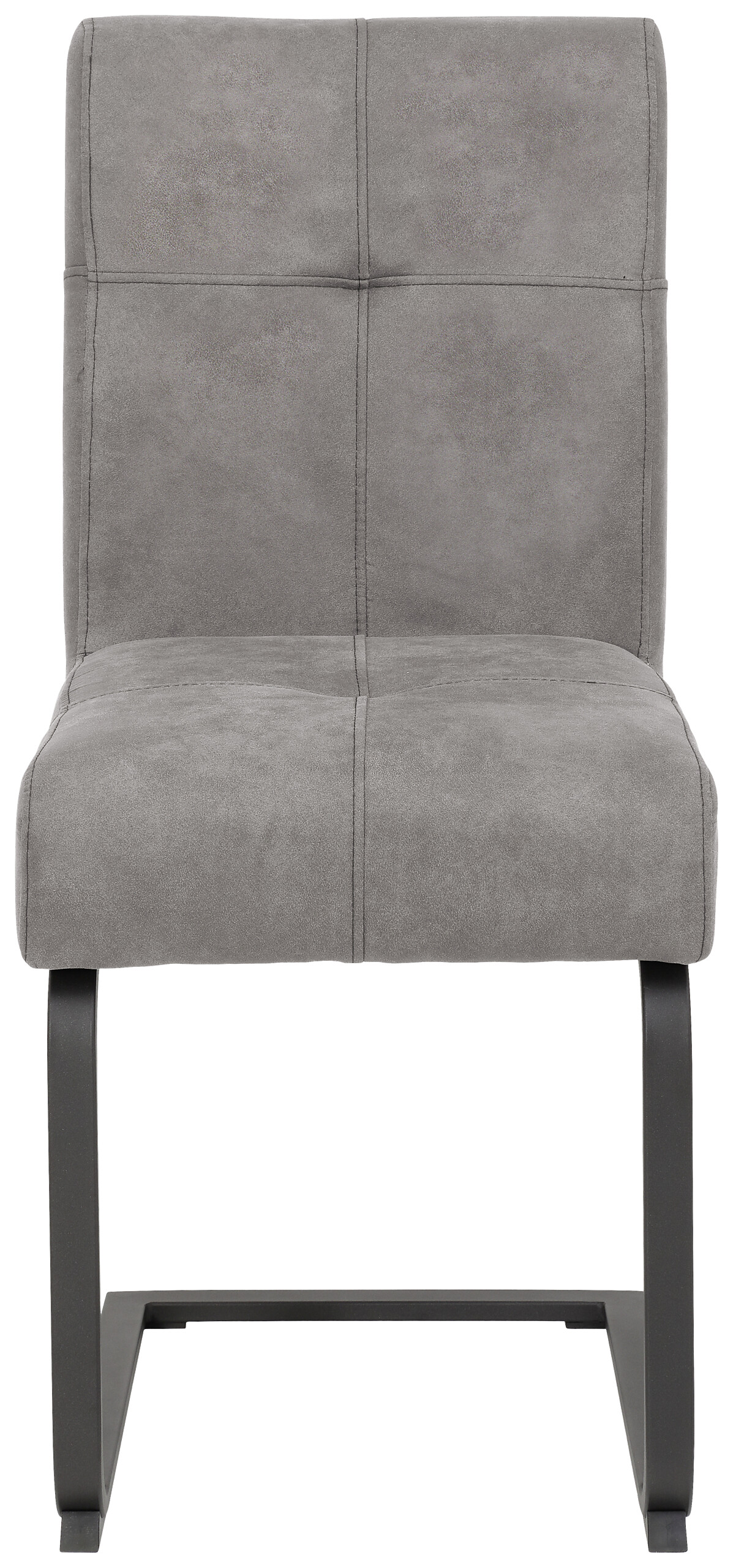 Essgruppe Luise grau Eiche Microfaser B/H/T: ca. 180x76x90 cm