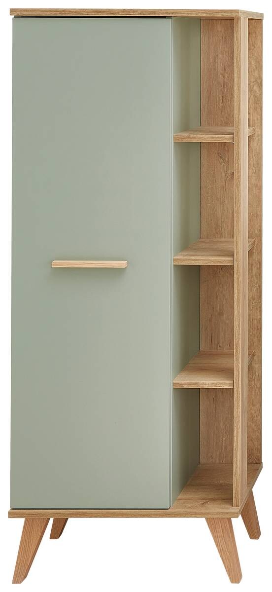Midischrank Quickset 963 salbei Nachbildung Eiche Riviera Nachbildung B/H/T: ca. 50,5x120x33 cm Midischrank Quickset 963 salbei Nachbildung Eiche Riviera Nachbildung B/H/T: ca. 50,5x120x33 cm
