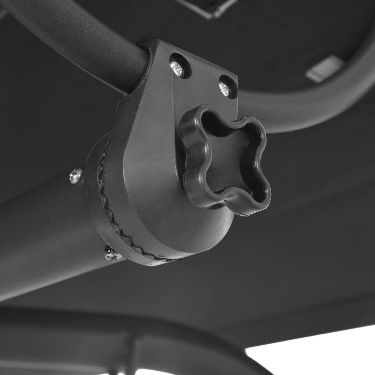 POCOline Hollywoodschaukel hellgrau Stahl B/H/L: ca. 151x195x220 cm