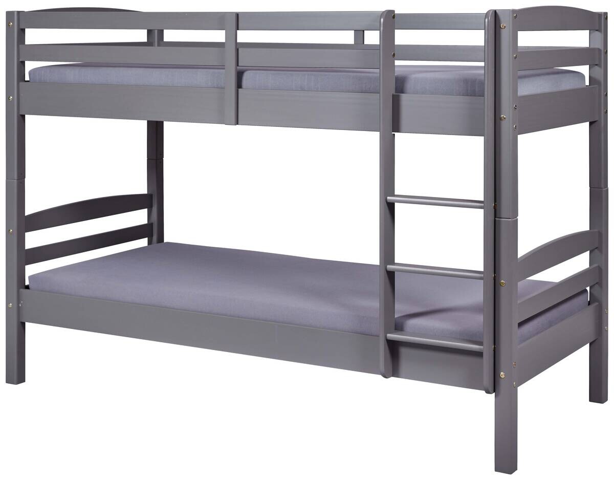 Etagenbett Lavius grau