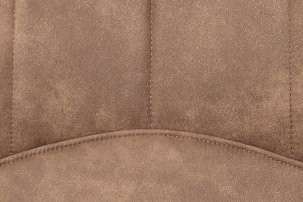 Stuhl Kate 2er Set braun Schlamm Microfaser B/H/T: ca. 50x86x56 cm