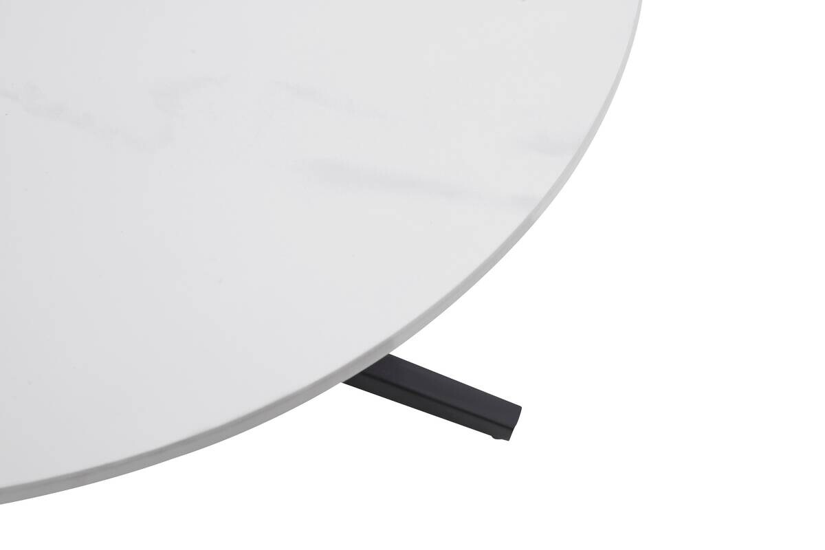 byLIVING Couchtisch CUP schwarz weiß H/D: ca. 36,5x70 cm