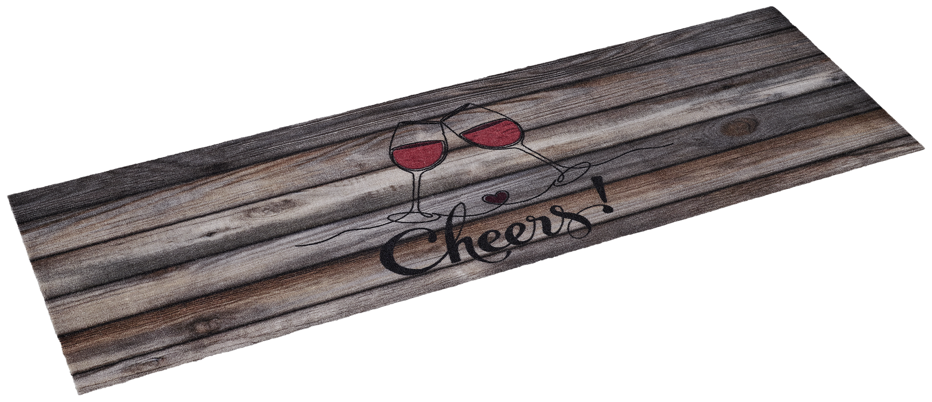 Küchenläufer Cook&Wash, cheers wood bunt B/L: ca. 50x150 cm