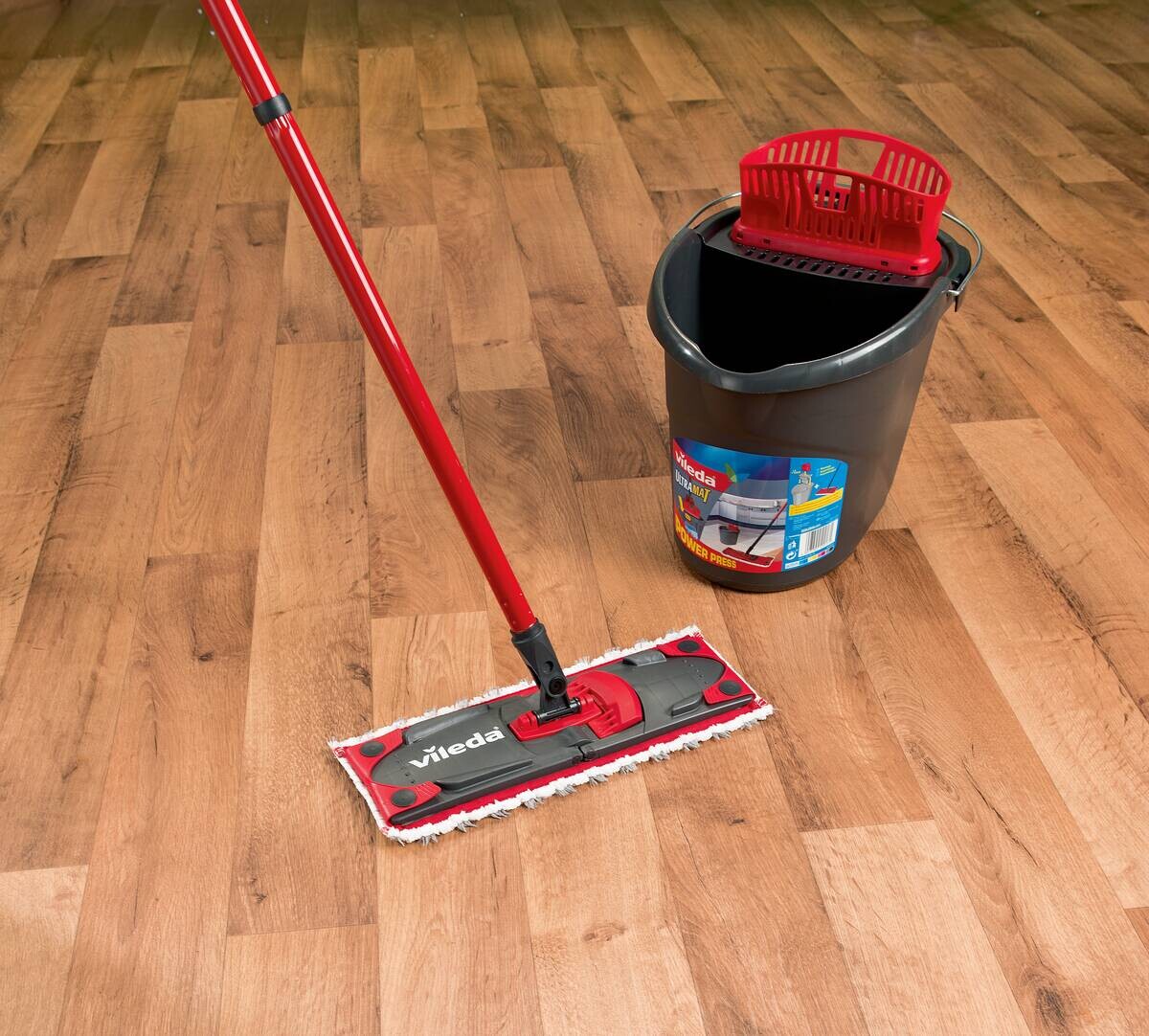 Vileda Reinigungsset grau B/H/L: ca. 28x29,5x39,5 cm