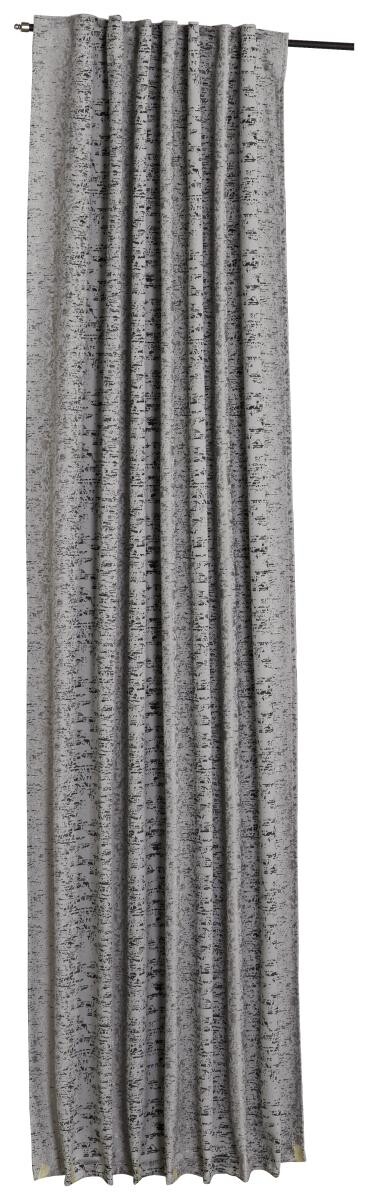 Kombivorhang Gizem silber B/L: ca. 140x245 cm