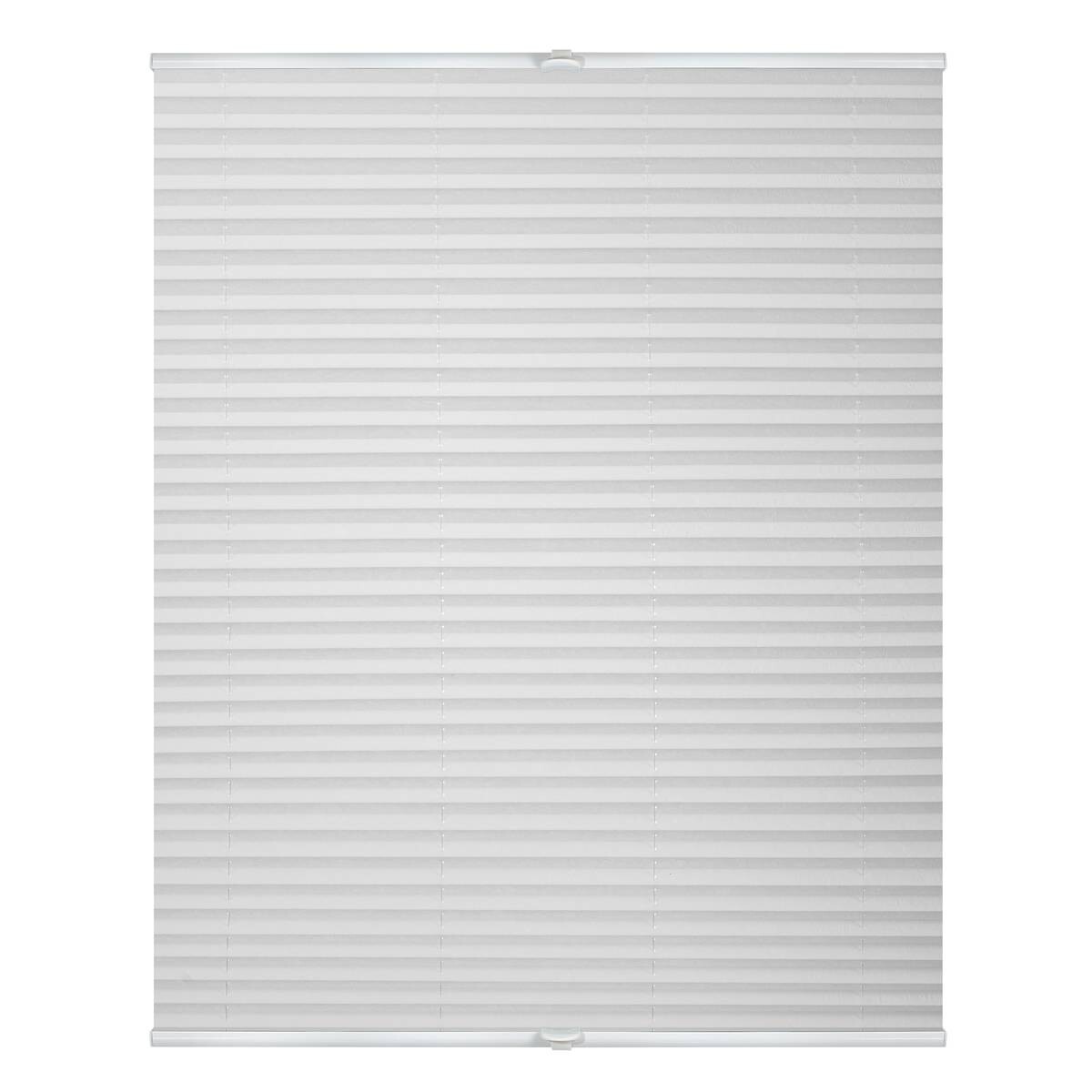 LICHTBLICK Spannplissee weiß B/L: ca. 55x130 cm
