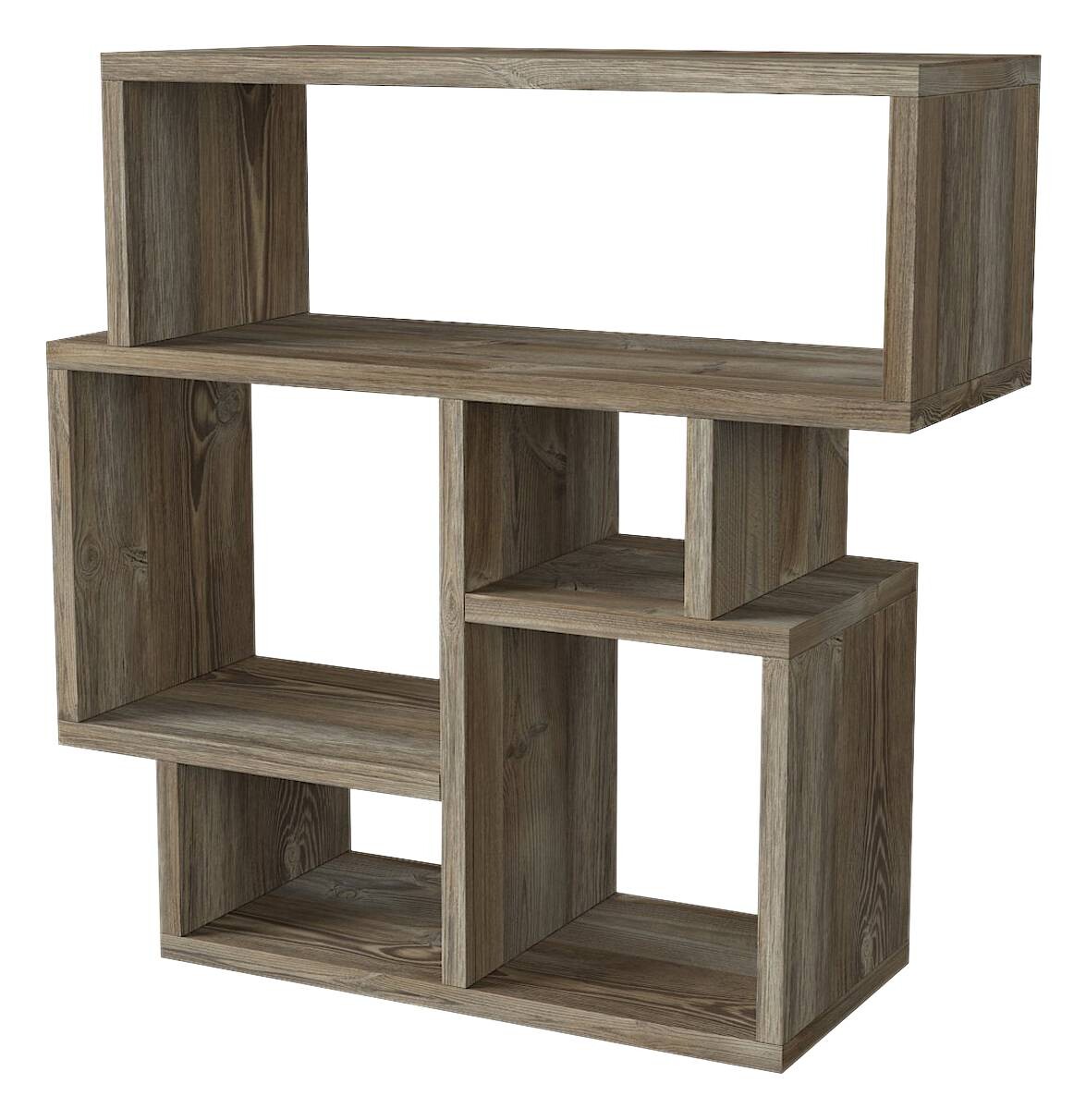 Beistelltisch Lanza walnuss Nachbildung Spanplatte B/H/T: ca. 55x60x22 cm