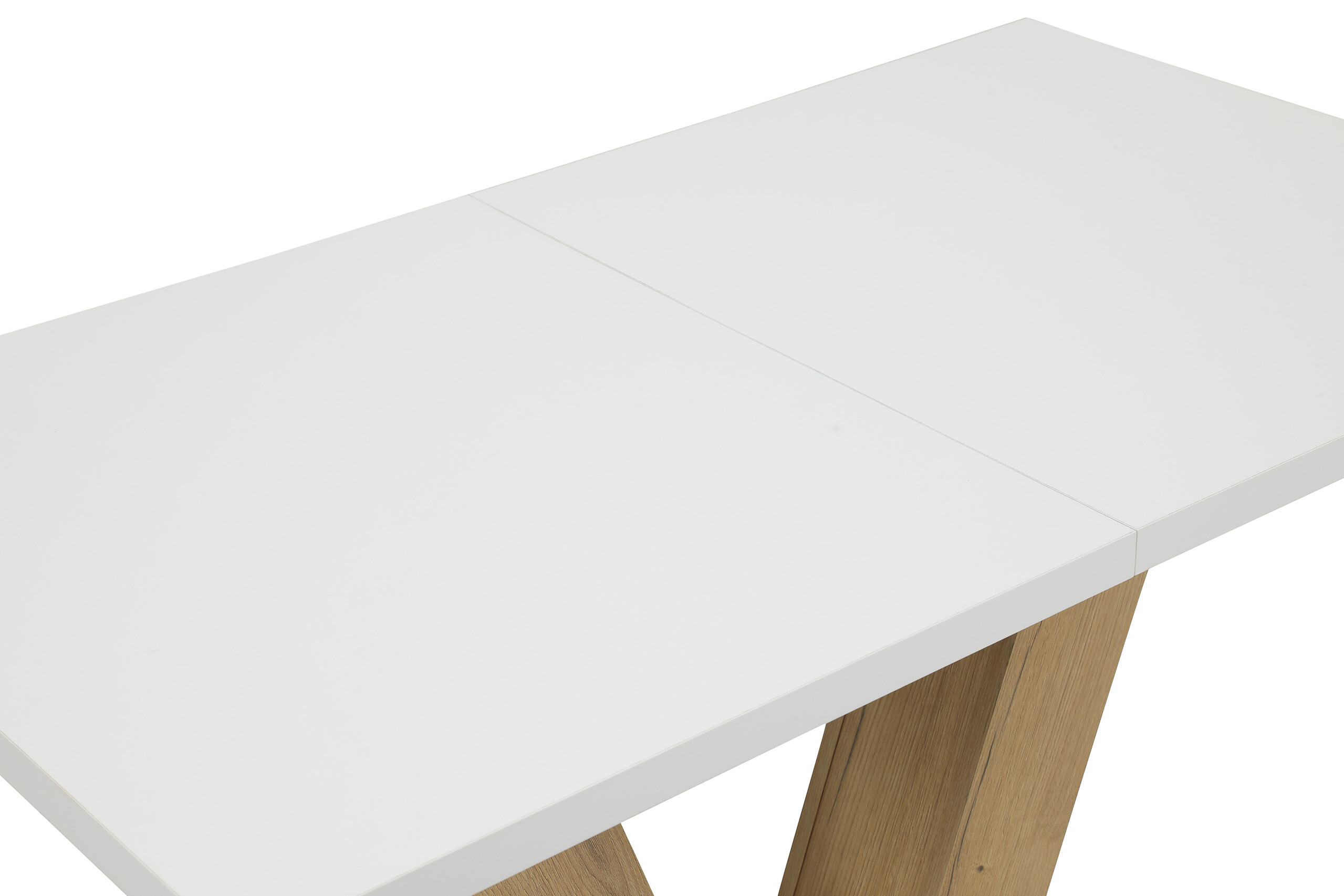 Esstisch Hamm weiß Eiche B/H/T: ca. 180x76x90 cm